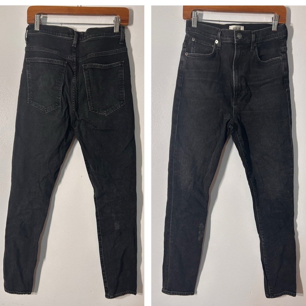 Agolde ultra high pinch waist skinny jeans size 29